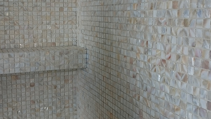 mosaïque salle de bain