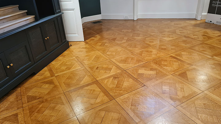 parquet en cire