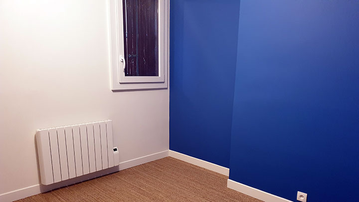 peinture Seigneurie dans chambre parentale