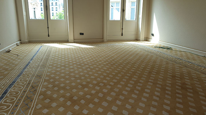 moquette orientale haut de gamme